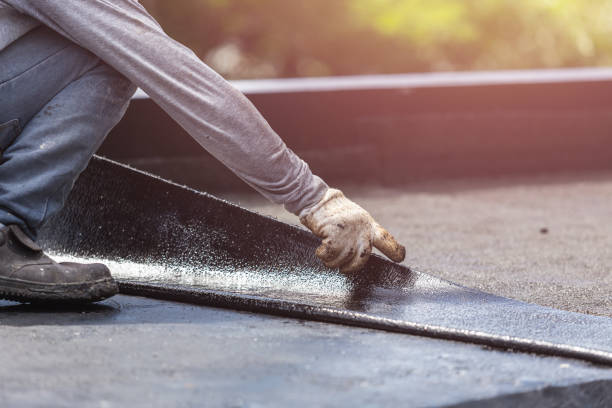 Professional Waterproofing technician working in North Canton, OH